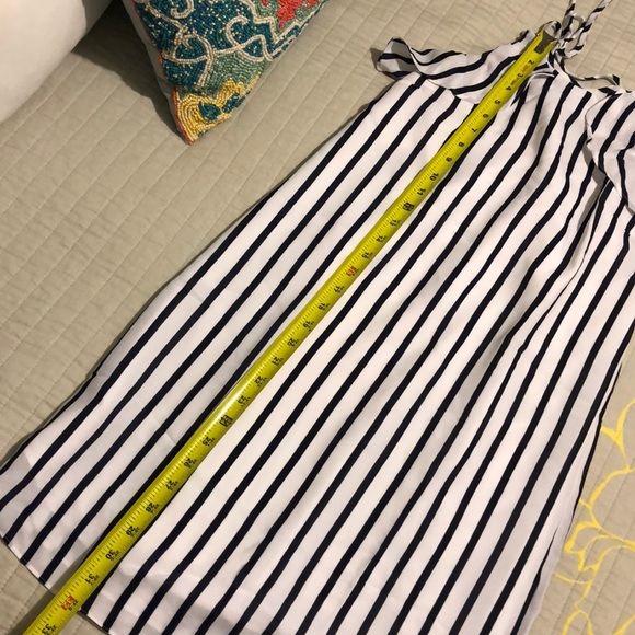 J.Crew Striped Halter Dress 👗 - Picture 6 of 7